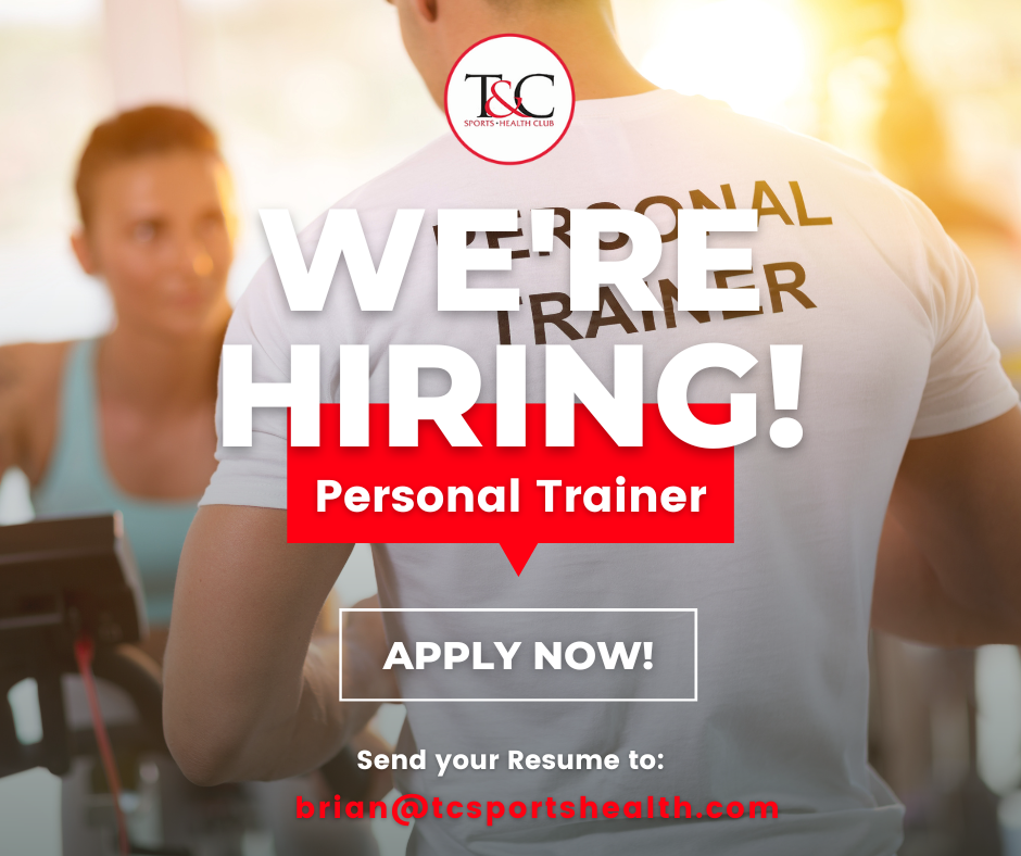 We're Hiring Personal Trainers!